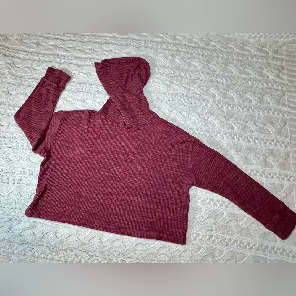Kid’s Old Navy Burgundy Hooded Top #1570